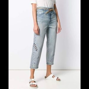 RARELY WORN - Levi's Made & Crafted Barrel Crop